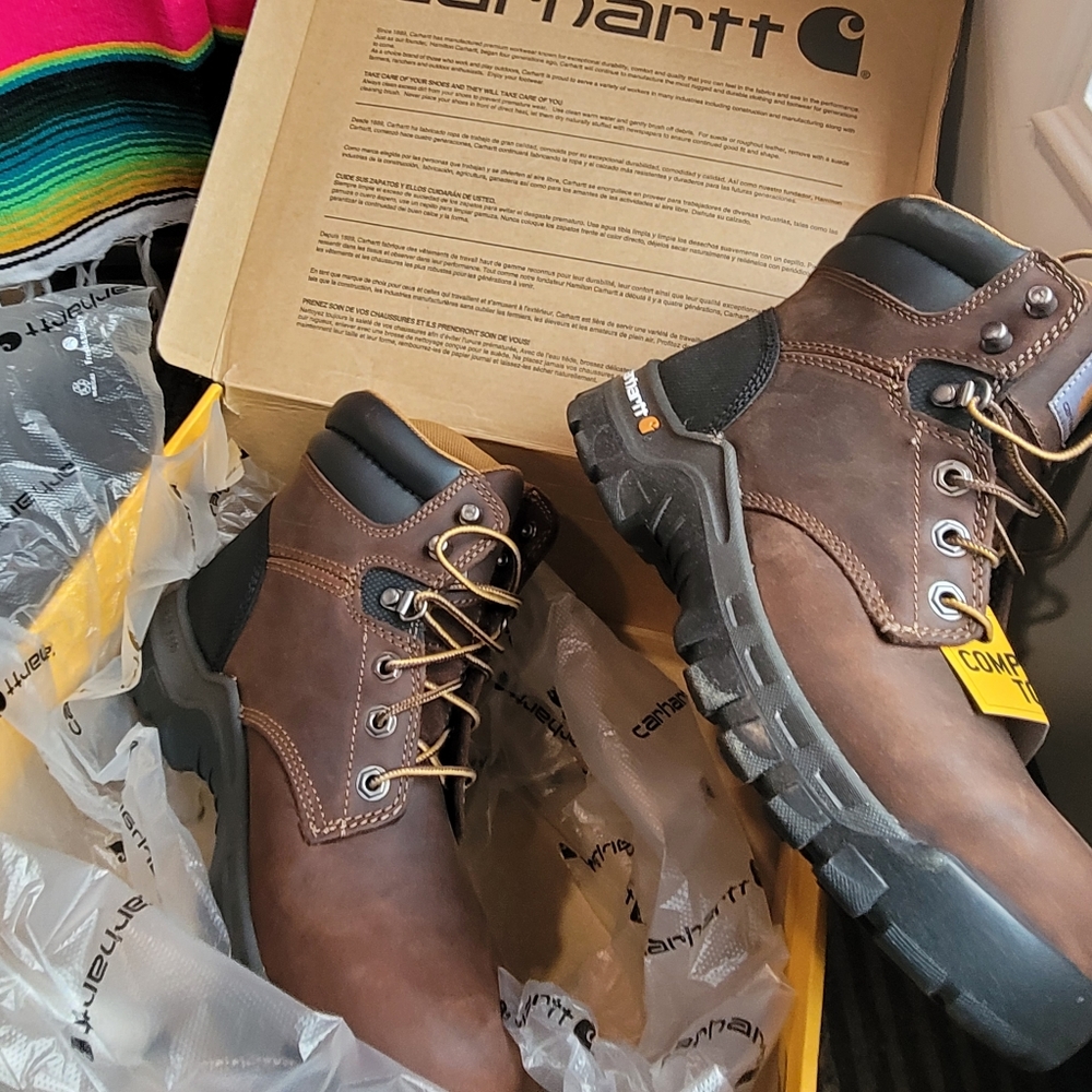 Carhartt steel toe boots